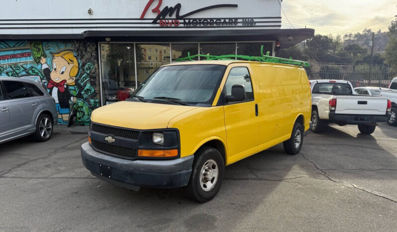 2012 chevrolet express 2500 3dr cargo van w 1wt